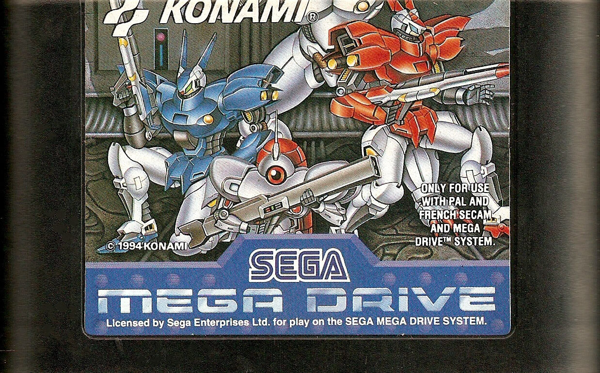 Лицензионный картридж Probotector для Sega Mega Drive